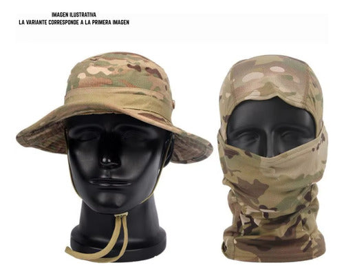 Gorro Sombrero Pasamontañas Con Uv Para Pesca Caza Camping