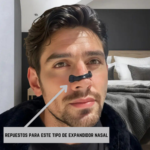 Kit Repuesto 30 Días Par Imanes Antironquidos Dilatador 60 U