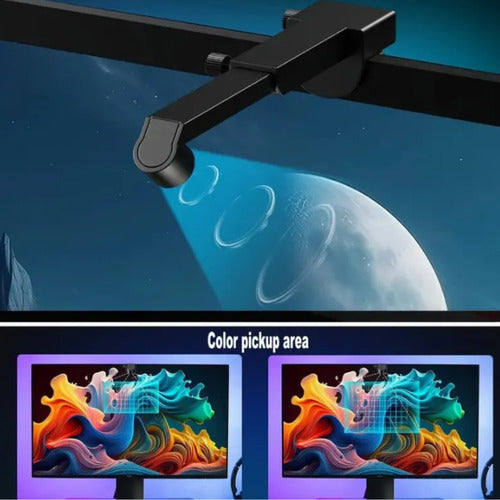 Cinta Tira Luces Led Rgb Sincroniza Colores De Tv O Monitor