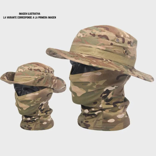 Gorro Sombrero Pasamontañas Con Uv Para Pesca Caza Camping