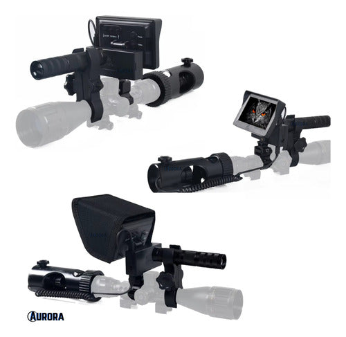 Adaptación Para Mira Telescópica Night Vision Visor Nocturno