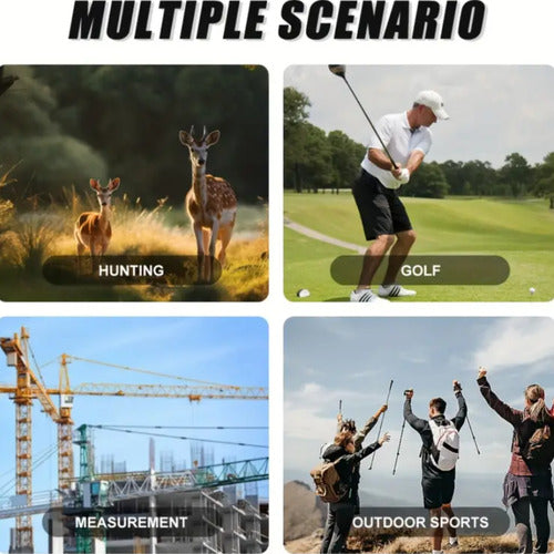 Telemetro Laser De Caza Tiro Golf Rangefinder 600m