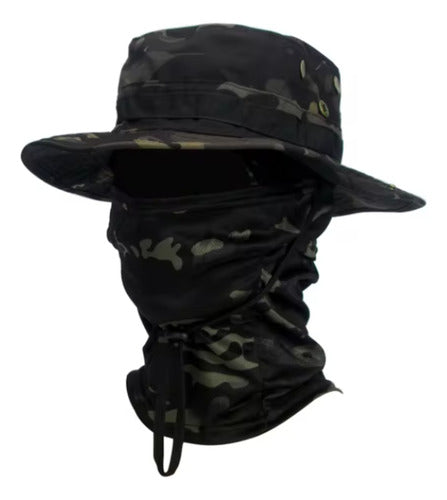 Gorro Sombrero Pasamontañas Con Uv Para Pesca Caza Camping