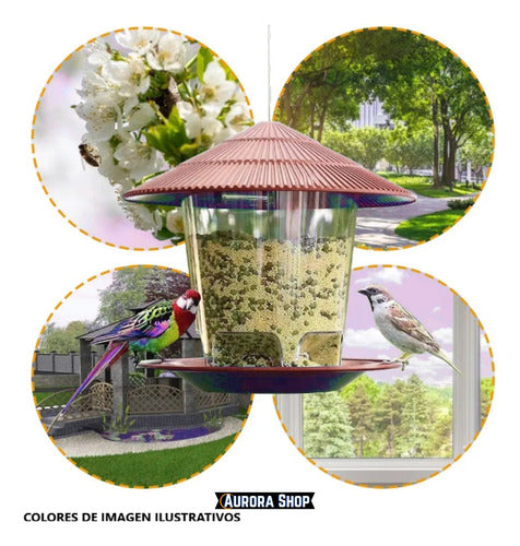 Comederos De Aves Pajaros De Jardin Alimentador O Semillero