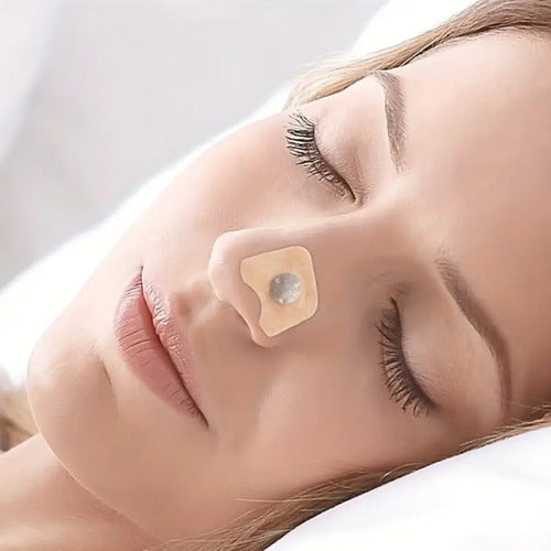 Tiras Nasales Magnéticas Parches Para Respirar Dormir Mejor