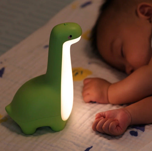 Lampara Veladora De Dinosaurio Para Niños De Noche Usb