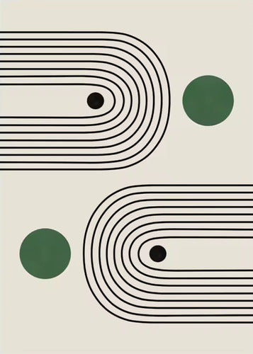 Cuadros Bauhaus Abstracto 40x60cm