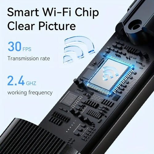 Limpiador Oido Otoscopio Inalámbrico Camara Hd Recargable