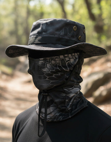 Gorro Sombrero Pasamontañas Con Uv Para Pesca Caza Camping
