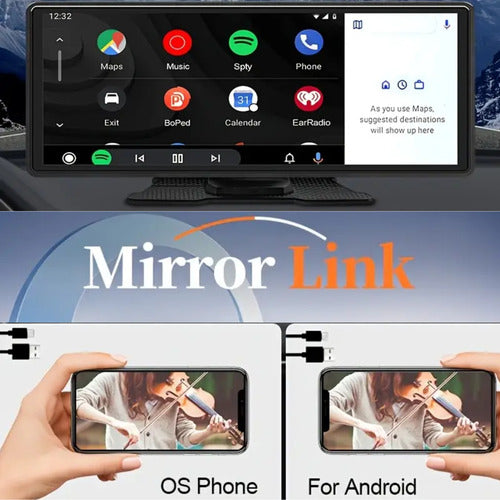 Radio Multimedia Pantalla Android O Apple Carplay + Camara