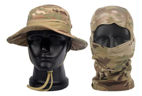 Gorro Sombrero Pasamontañas Con Uv Para Pesca Caza Camping