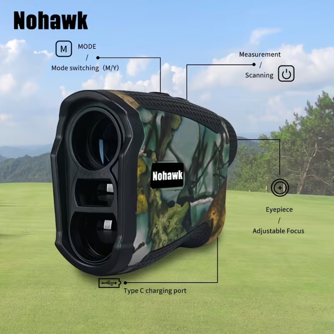 Telemetro Laser De Caza Tiro Golf Rangefinder 1000m