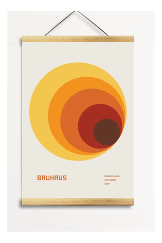 Cuadros Bauhaus Abstracto 40x60cm