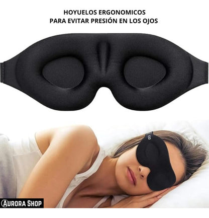 Antifaz Para Dormir Con Mullido 3d Ergonómico