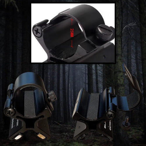 Soporte Montura Adaptador Montaje Linterna De Caza Magnetico