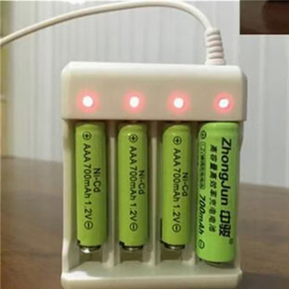 Cargador Pilas Aa/aaa + Baterias Pack X8 Aaa Recargables Usb