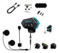 Auriculares Simil Intercomunicador Para Motos Bluetooth
