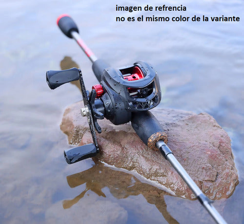 Combo Pesca Caña + Reel Rotativo + Estuche + Señuelos + Etc