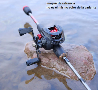 Combo Pesca Caña + Reel Rotativo + Estuche + Señuelos + Etc