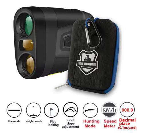 Telemetro Laser Rangefinder Artbull 1000m Caza Y Tiro Pro