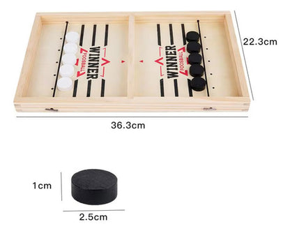 Juego Mesa De Tejo O Hockey Winner Foosball De Madera