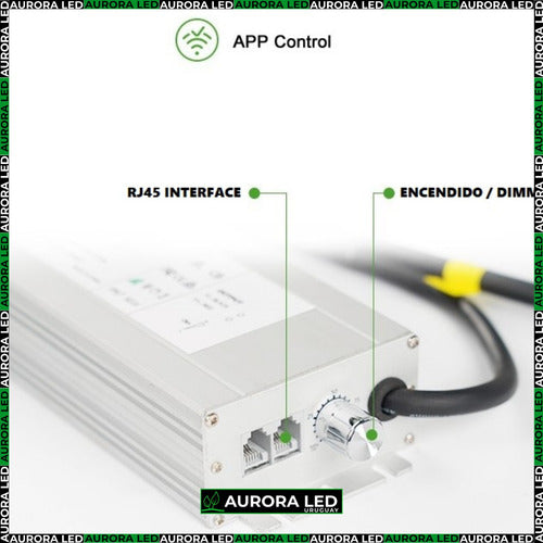 Panel 320 W Led Barras Lámpara Cultivo Indoor Aurora Led  3000k4000k660nm