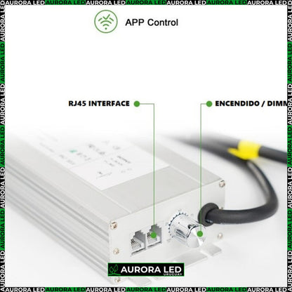 Panel 320 W Led Barras Lámpara Cultivo Indoor Aurora Led  3000k4000k660nm