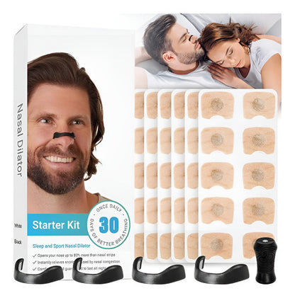 Kit Dilatador Respiratorio Para Nariz Anti Ronquido 30 Dias
