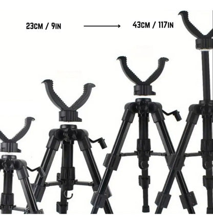 Tripode Para Caza Soporte V Tactico Para Rifles Armas Largas