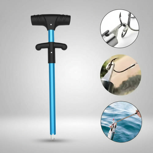 Pinza De Pesca Extractor Quita Saca Anzuelos Caja Pescador