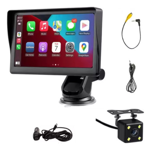 Radio Multimedia Pantalla Android Apple Carplay + Camara 7''