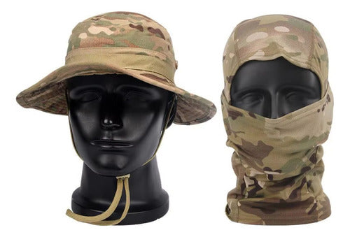 Gorro Sombrero Pasamontañas Con Uv Para Pesca Caza Camping