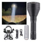 Linterna Táctica Super Potente De Caza O Camping Black Fox Blanco Con Soporte Magnético