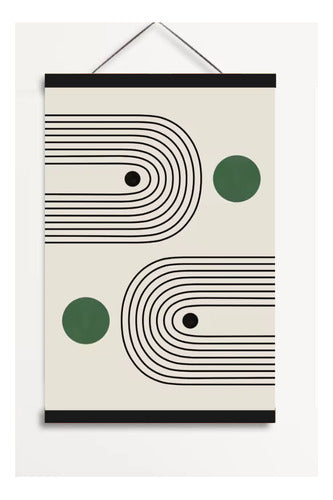 Cuadros Bauhaus Abstracto 40x60cm