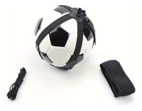 Cinturon Elastico De Entrenamiento Para Futbol Negro Universal