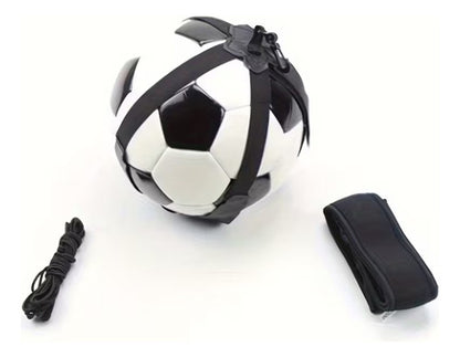Cinturon Elastico De Entrenamiento Para Futbol Negro Universal