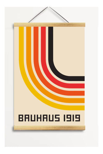 Cuadros Bauhaus Abstracto 40x60cm