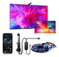 Cinta Tira Luces Led Rgb Sincroniza Colores De Tv O Monitor