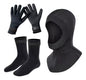 Capucha Medias Y Guantes De Neopreno Natacion Surf Buceo 5mm