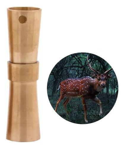 Llamador De Ciervo Axis Silbato Señuelo De Caza Observacion
