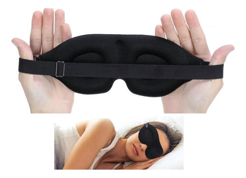 Antifaz Para Dormir Con Mullido 3d Ergonómico