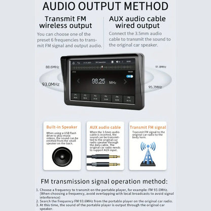 Radio Multimedia Pantalla Android Apple Carplay + Camara 7''