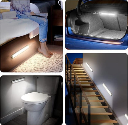 Lampara Tubo Luz Led Recargable Sensor De Movimiento 50cm