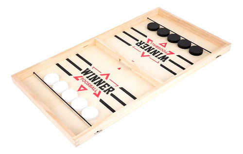 Juego Mesa De Tejo O Hockey Winner Foosball De Madera