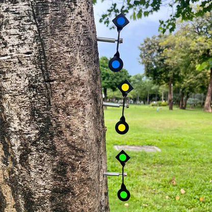 Objetivo Metalico De Tiro Giratorio Con Rosca Diana Punteria