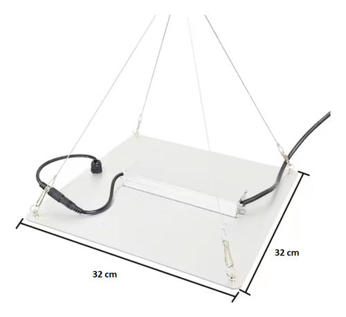 Quantum Board Led De Cultivo Floración Y Vegetación Indoor Blanco Espectro Completo