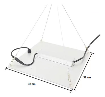 Quantum Board Led De Cultivo Floración Y Vegetación Indoor Blanco Espectro Completo