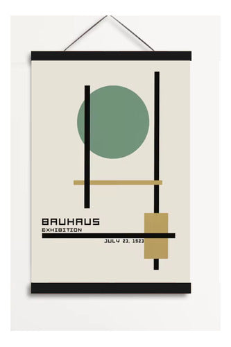 Cuadros Bauhaus Abstracto 40x60cm