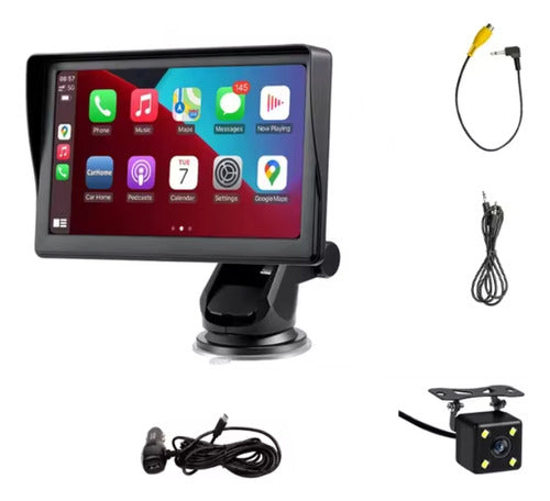 Radio Multimedia Pantalla Android Apple Carplay + Camara 7''