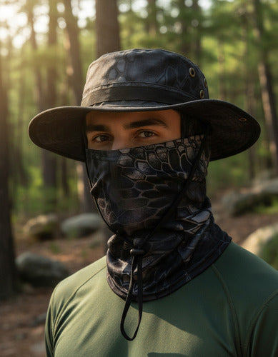 Gorro Sombrero Pasamontañas Con Uv Para Pesca Caza Camping